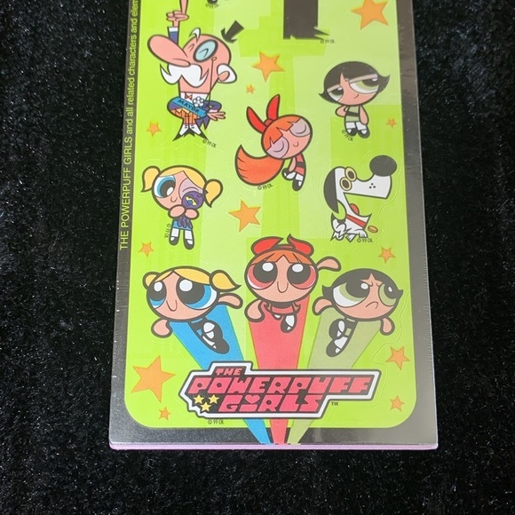 Vintage PowerPuff Girls Stickers Cartoon Network 2 sheets American Greeting - Picture 4 of 5